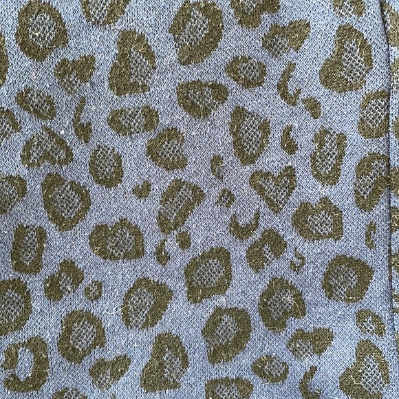 Dark blue leopard dress - Picture 4 of 5